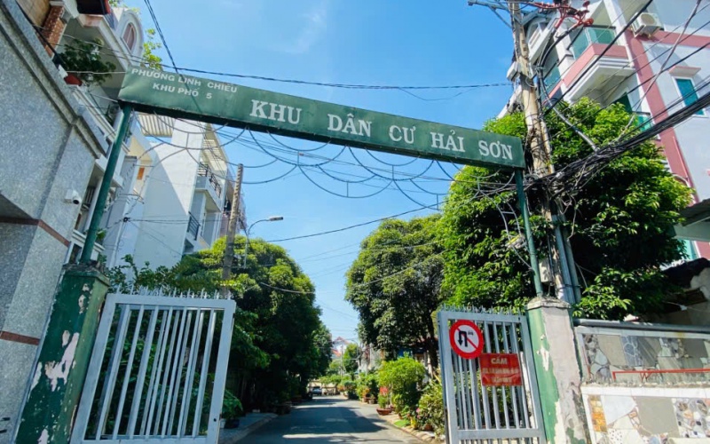 3 căn nhà liền kề_khu dân cư Hải Sơn (đường Hoàng Diệu 2, phường Linh Chiểu, TP THủ đức) có diện tí