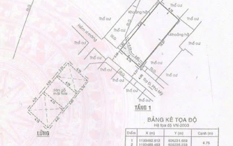 Bán căn nhà cũ (tiện đầu tư XD mới CHDV)