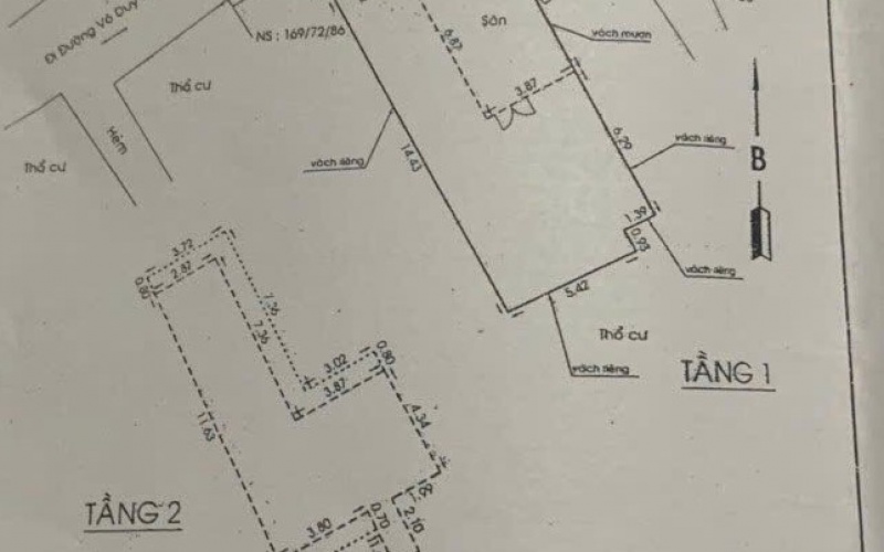 Bán nhà hẻm 1 sẹc đường Nguyễn Hữu Cảnh, quận Bình thạnh, TPHCM